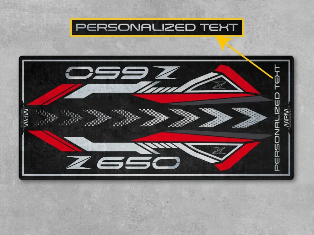 Workshop Ride Motorcycles Floor Mat, Washable Motorcycle Floor Pad CAR493101225592 - Image 4