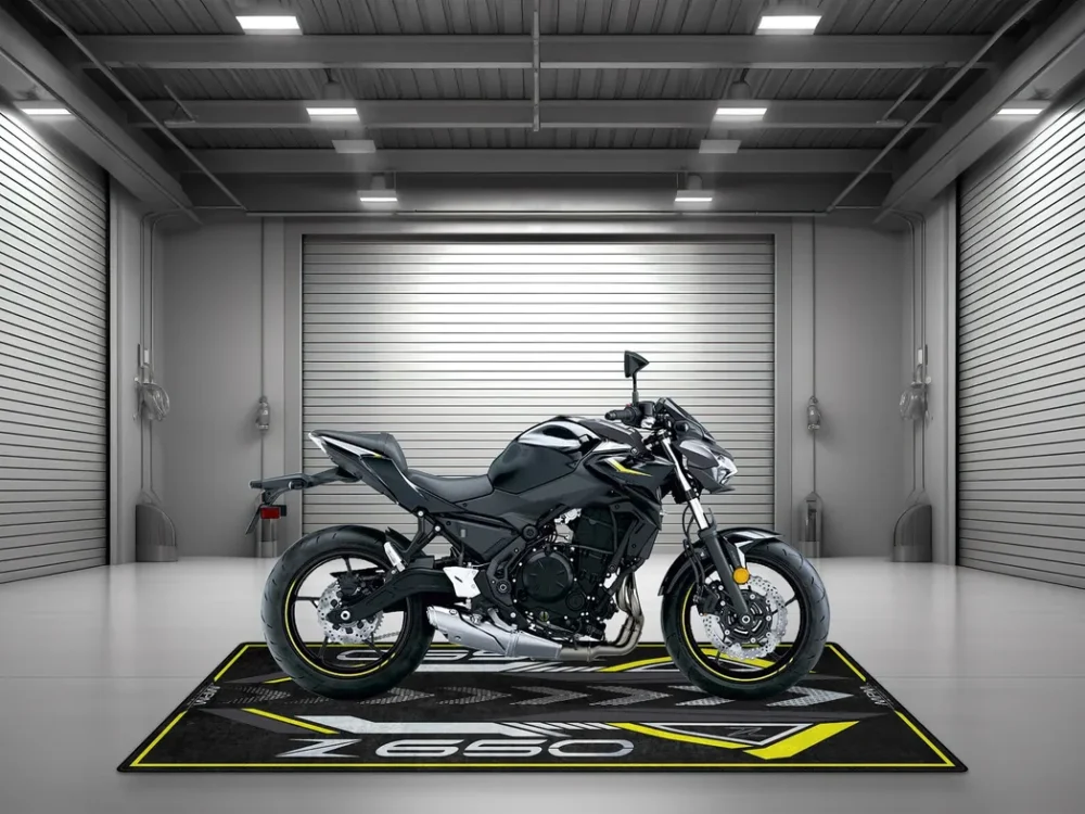 Workshop Ride Motorcycles Floor Mat, Washable Motorcycle Floor Pad CAR493101225592 - Image 6
