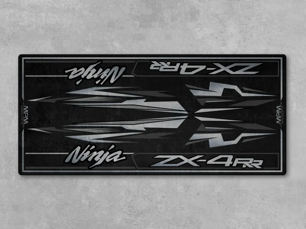 Street-Tuned Bike Motorcycles Floor Mat, Personalized Biker Garage Accessory CAR493101225595