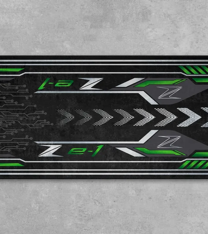 Open-Road Cruiser Motorcycles Floor Mat, Premium Pit Mat for Riders CAR493101225596