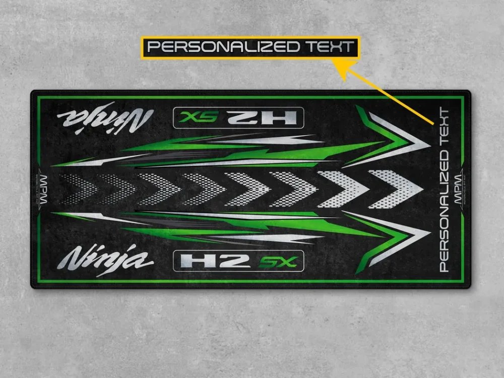 Freedom Ride Motorcycles Floor Mat, Motorcycle Garage Protection Pad CAR493101225597 - Image 5