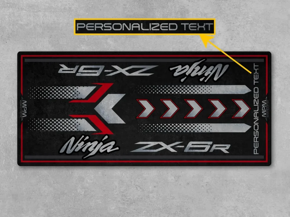 Touring Machine Motorcycles Floor Mat, Custom Motorcycle Floor Display Mat CAR493101225598 - Image 8