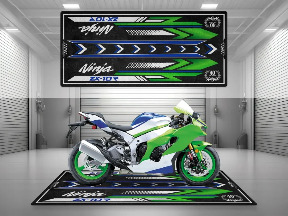 Weekend Rider Motorcycles Floor Mat, Durable Non-Slip Rider Mat CAR493101225599 - Image 2