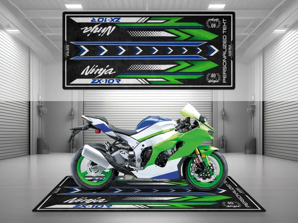 Weekend Rider Motorcycles Floor Mat, Durable Non-Slip Rider Mat CAR493101225599 - Image 3