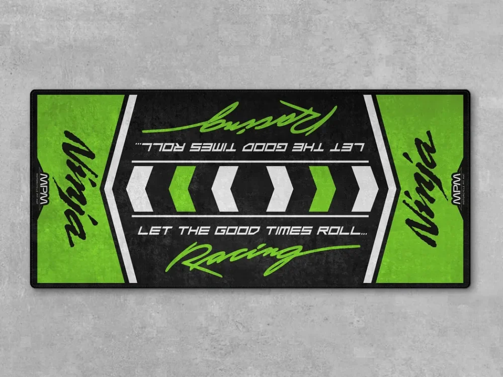 Long-Haul Bike Motorcycles Floor Mat, Custom Garage Decor for Motorheads CAR493101225600