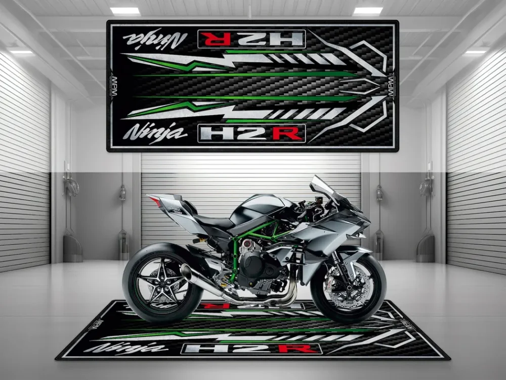 Highway Cruiser Motorcycles Floor Mat, Motorcycle Floor Mat Gift Idea CAR493101225601 - Image 2