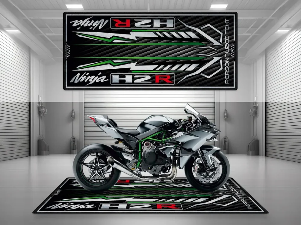 Highway Cruiser Motorcycles Floor Mat, Motorcycle Floor Mat Gift Idea CAR493101225601 - Image 3