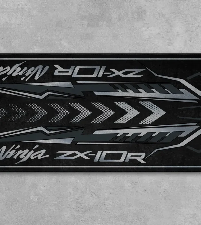 Everyday Rider Motorcycles Floor Mat, Personalized Garage Floor Protection CAR493101225604