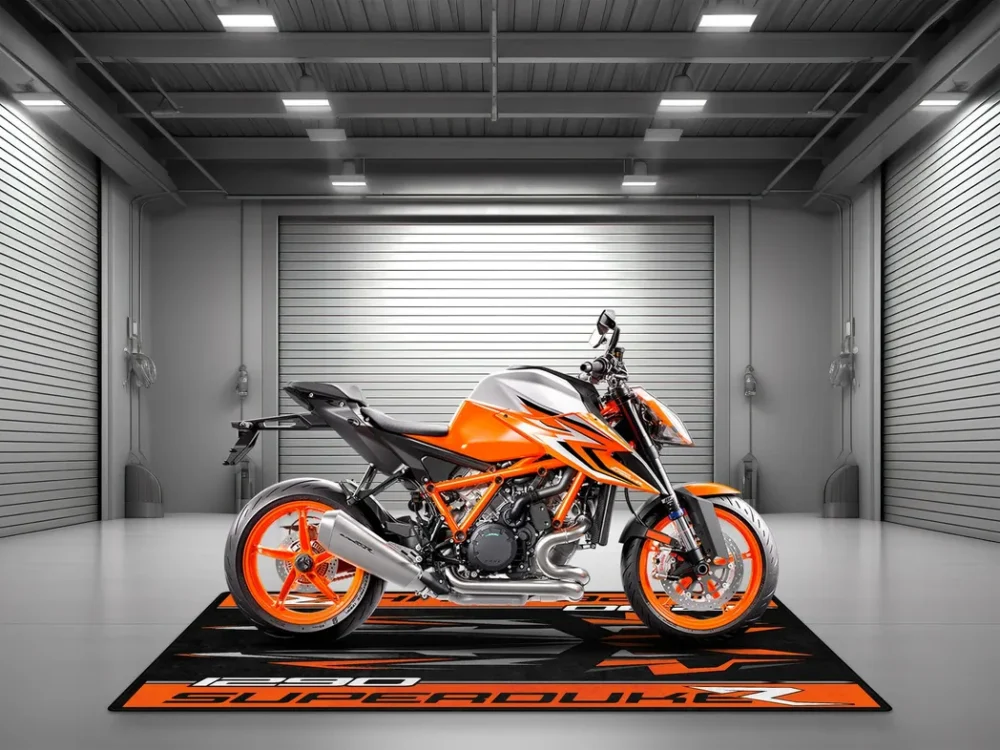 Speed Beast Motorcycles Floor Mat, Heavy-Duty Motorcycle Floor Mat CAR493101225608 - Image 4