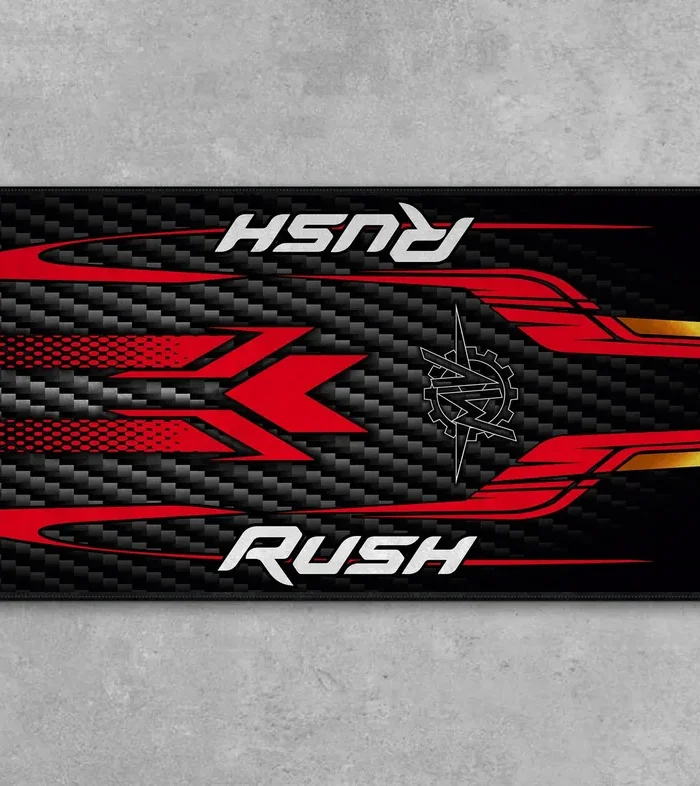 Racing Build Motorcycles Floor Mat, Custom Biker Garage Display Mat CAR493101225612