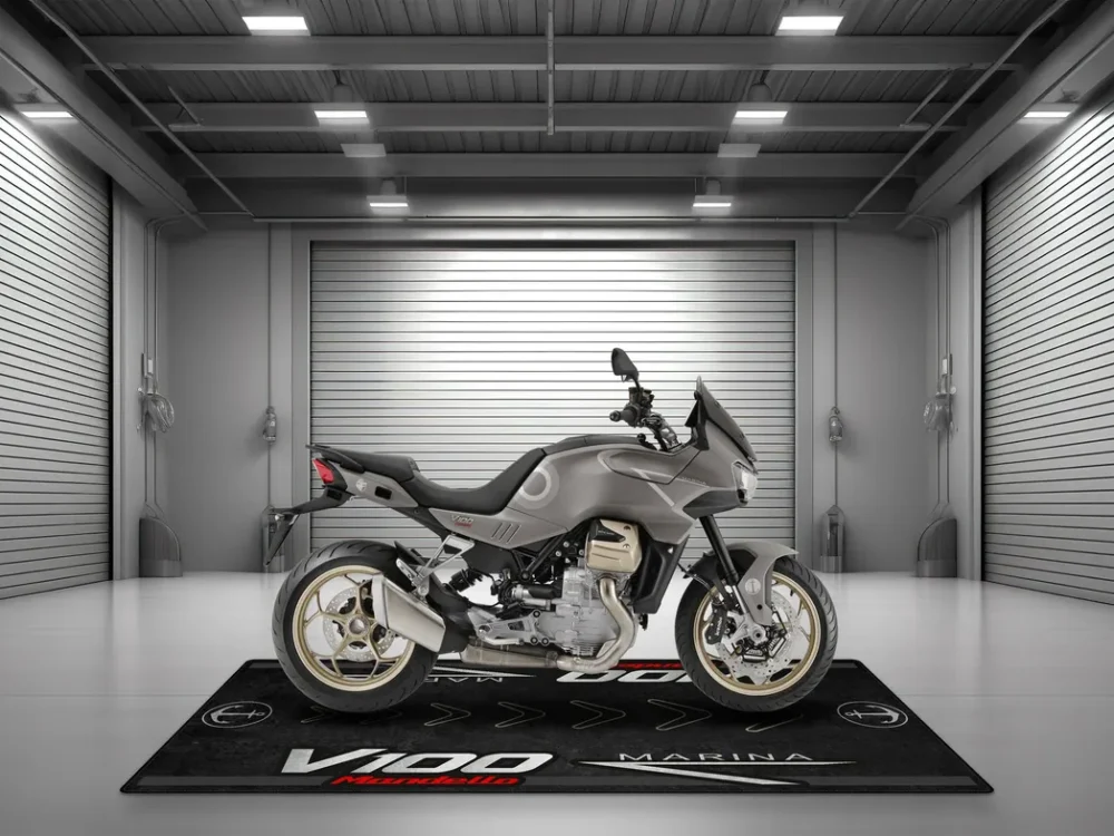 Garage Ride Motorcycles Floor Mat, Personalized Garage Floor Decor CAR493101225613 - Image 4