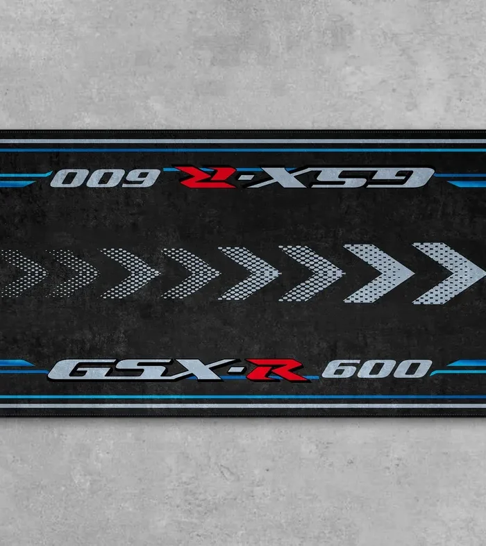 Street Build Motorcycles Floor Mat, Custom Rider Garage Mat CAR493101225615