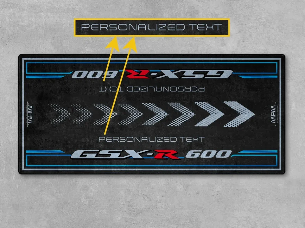 Street Build Motorcycles Floor Mat, Custom Rider Garage Mat CAR493101225615 - Image 4