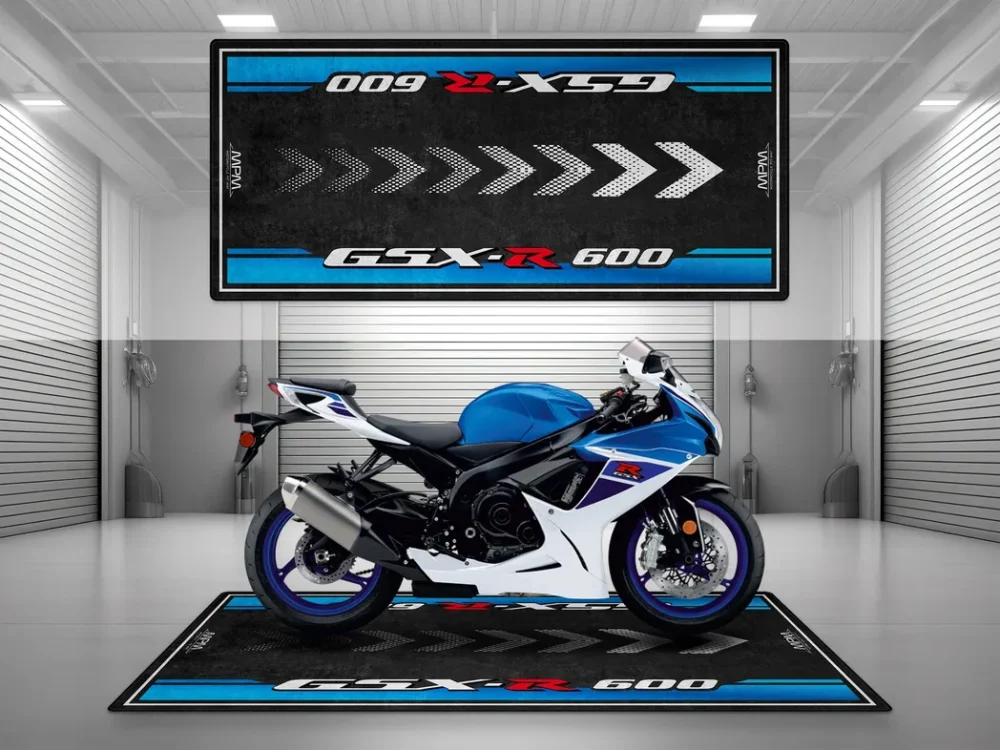 Street Build Motorcycles Floor Mat, Custom Rider Garage Mat CAR493101225615 - Image 7