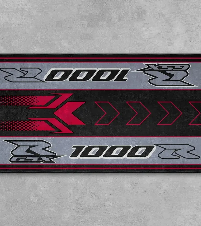 Workshop Ride Motorcycles Floor Mat, Non-Slip Garage Mat for Riders CAR493101225617
