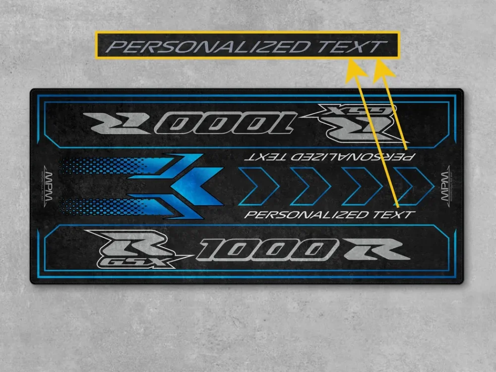 Workshop Ride Motorcycles Floor Mat, Non-Slip Garage Mat for Riders CAR493101225617 - Image 6
