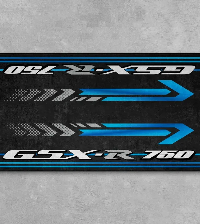 Retro Build Motorcycles Floor Mat, Custom Motorcycle Parking Mat CAR493101225618