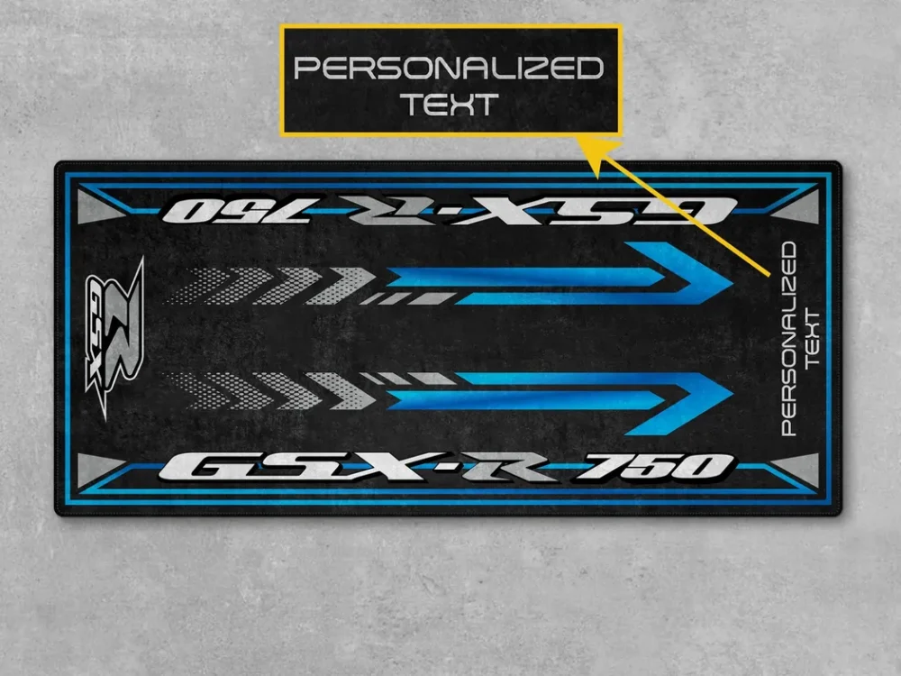 Retro Build Motorcycles Floor Mat, Custom Motorcycle Parking Mat CAR493101225618 - Image 4