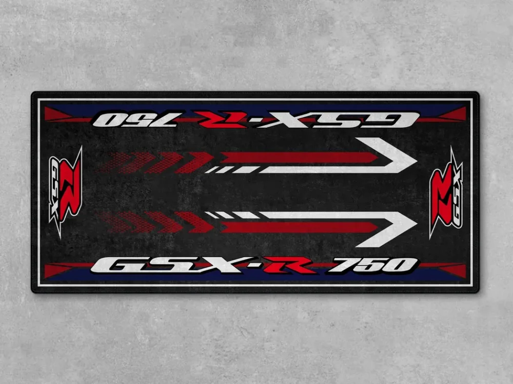 Retro Build Motorcycles Floor Mat, Custom Motorcycle Parking Mat CAR493101225618 - Image 5