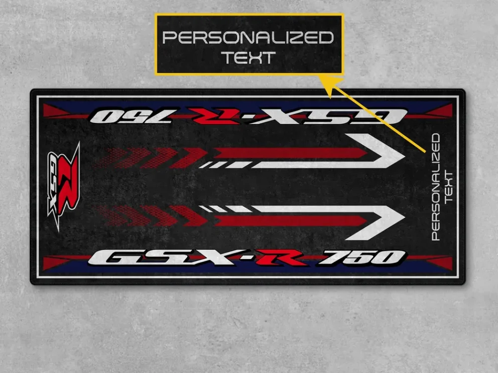 Retro Build Motorcycles Floor Mat, Custom Motorcycle Parking Mat CAR493101225618 - Image 6