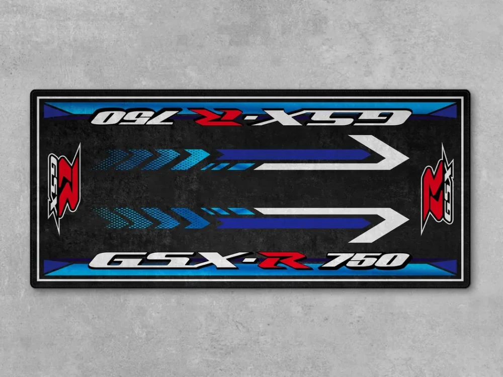 Retro Build Motorcycles Floor Mat, Custom Motorcycle Parking Mat CAR493101225618 - Image 8