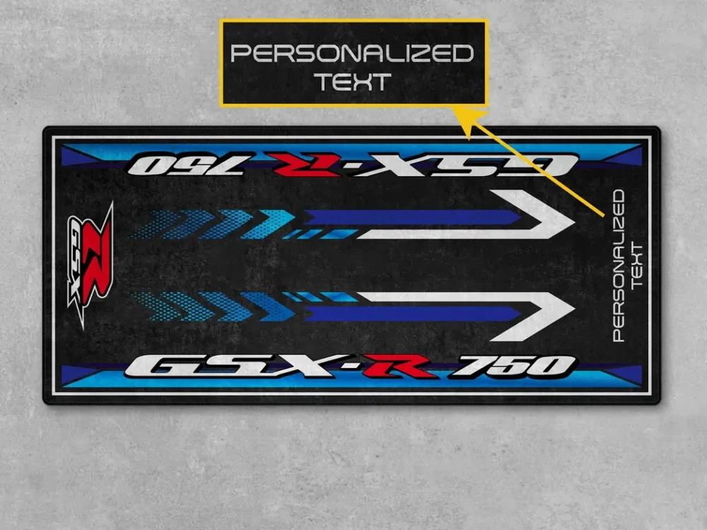 Retro Build Motorcycles Floor Mat, Custom Motorcycle Parking Mat CAR493101225618 - Image 9