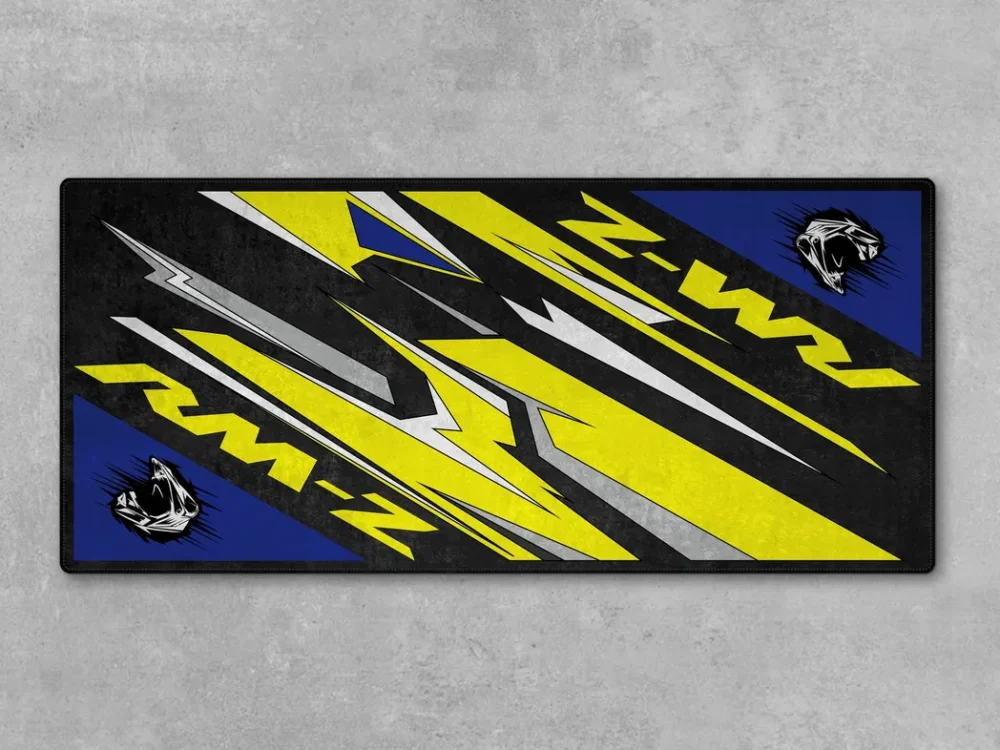 Mechanic's Machine Motorcycles Floor Mat, Personalized Biker Garage Accessory CAR493101225619