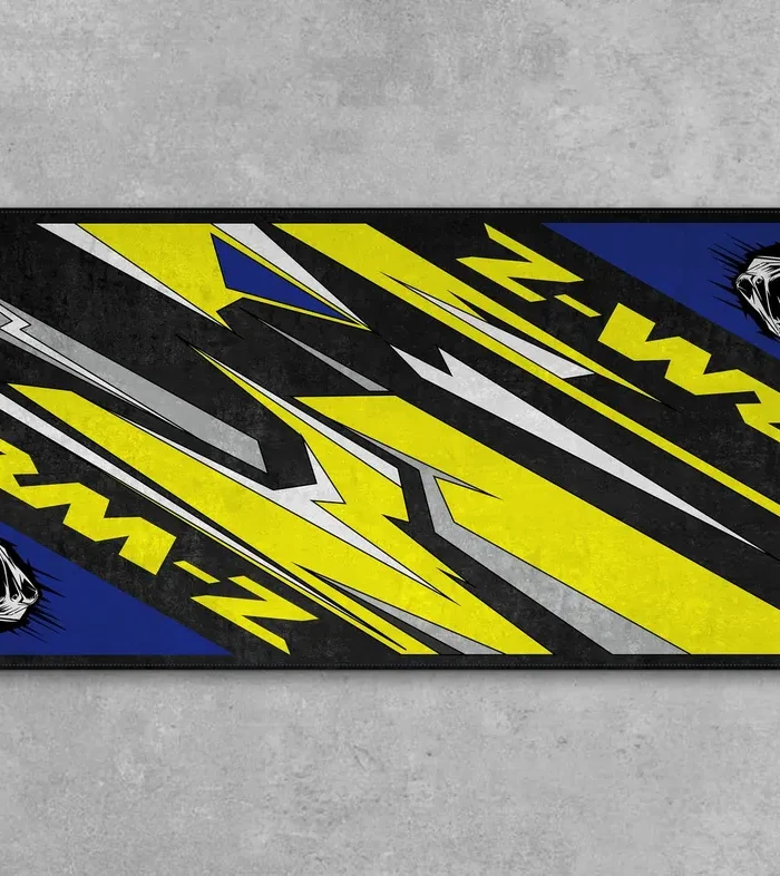 Mechanic's Machine Motorcycles Floor Mat, Personalized Biker Garage Accessory CAR493101225619