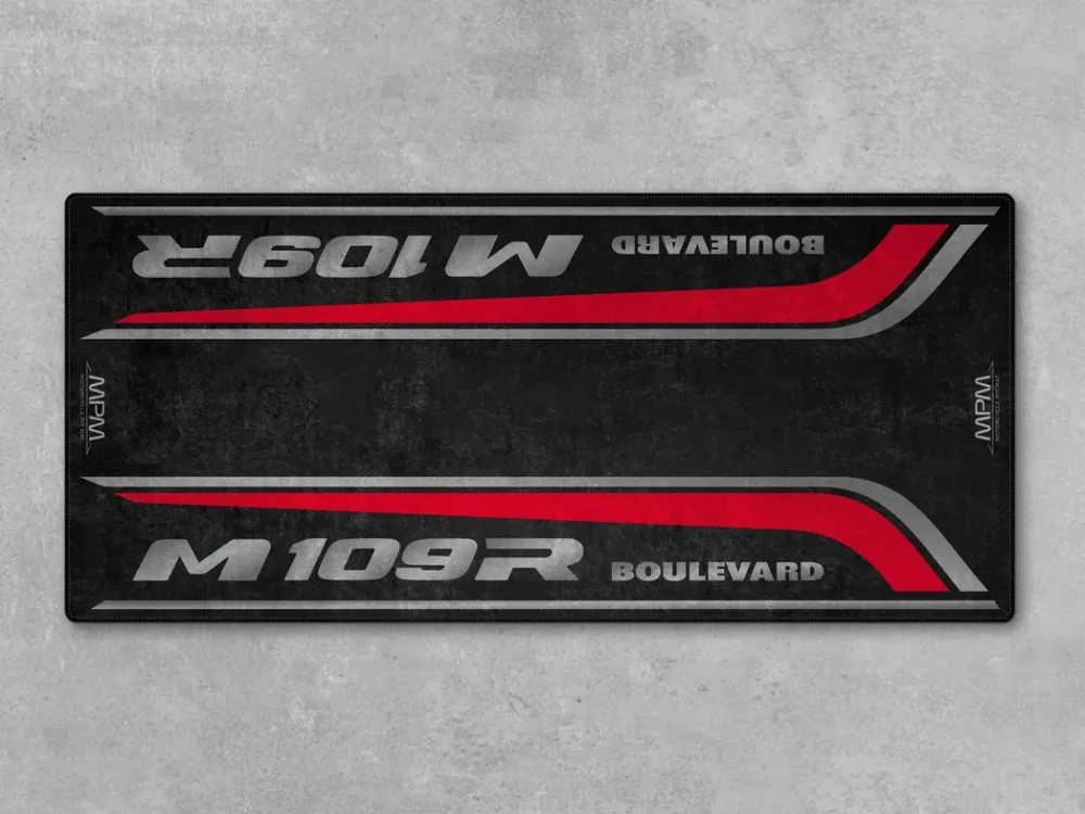 Open-Road Cruiser Motorcycles Floor Mat, Motorcycle Garage Protection Pad CAR493101225621