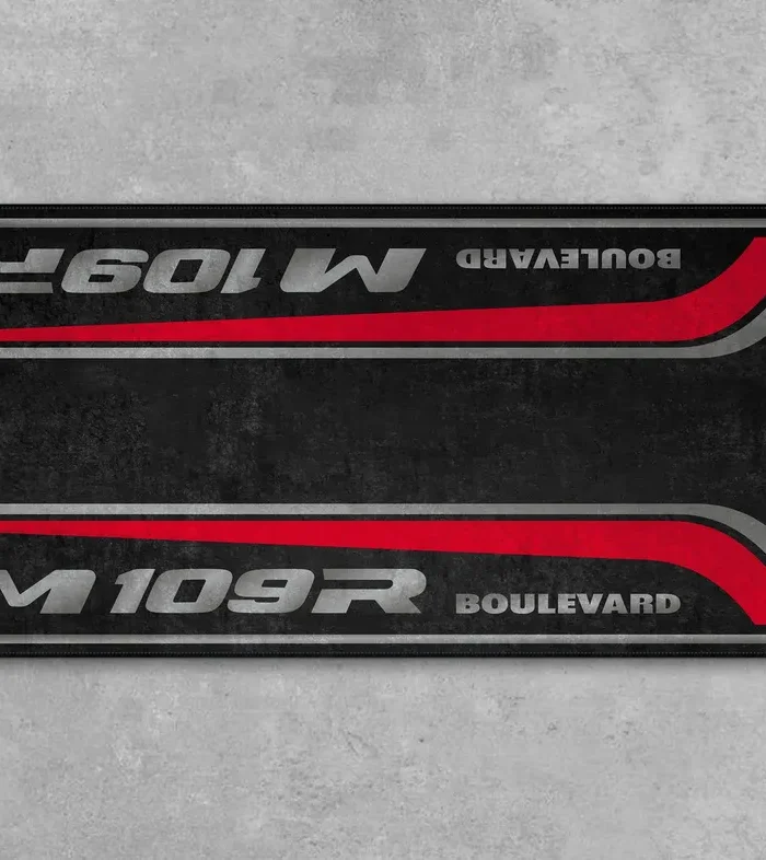 Open-Road Cruiser Motorcycles Floor Mat, Motorcycle Garage Protection Pad CAR493101225621