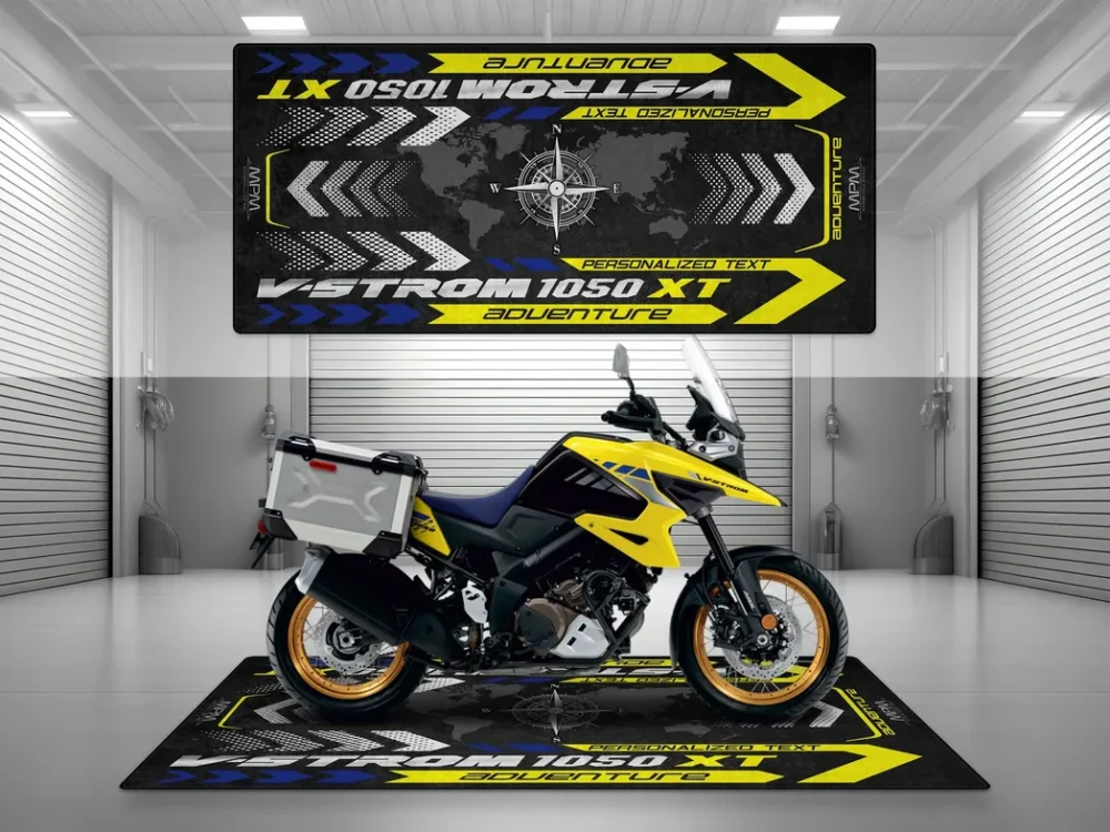 Freedom Ride Motorcycles Floor Mat, Custom Motorcycle Floor Display Mat CAR493101225622 - Image 3