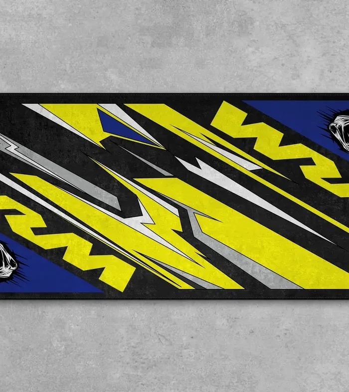 Weekend Rider Motorcycles Floor Mat, Custom Garage Decor for Motorheads CAR493101225624