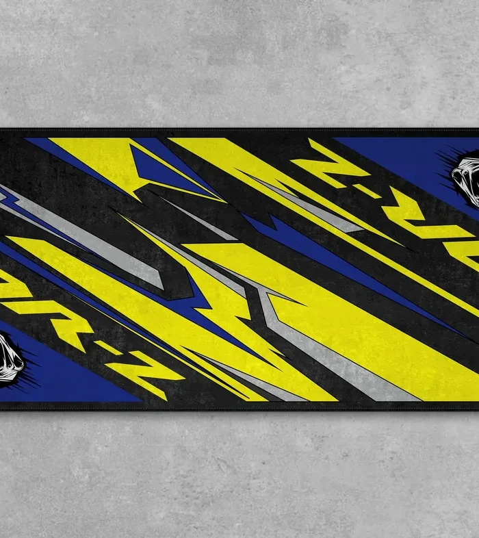 Highway Cruiser Motorcycles Floor Mat, Personalized Pit Mat for Bikers CAR493101225626