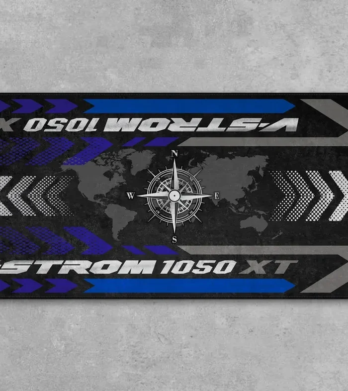 Road Explorer Motorcycles Floor Mat, Personalized Garage Floor Protection CAR493101225628