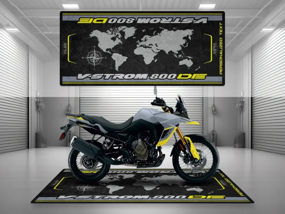 Race Machine Motorcycles Floor Mat, Premium Motorcycle Garage Mat CAR493101225630 - Image 7