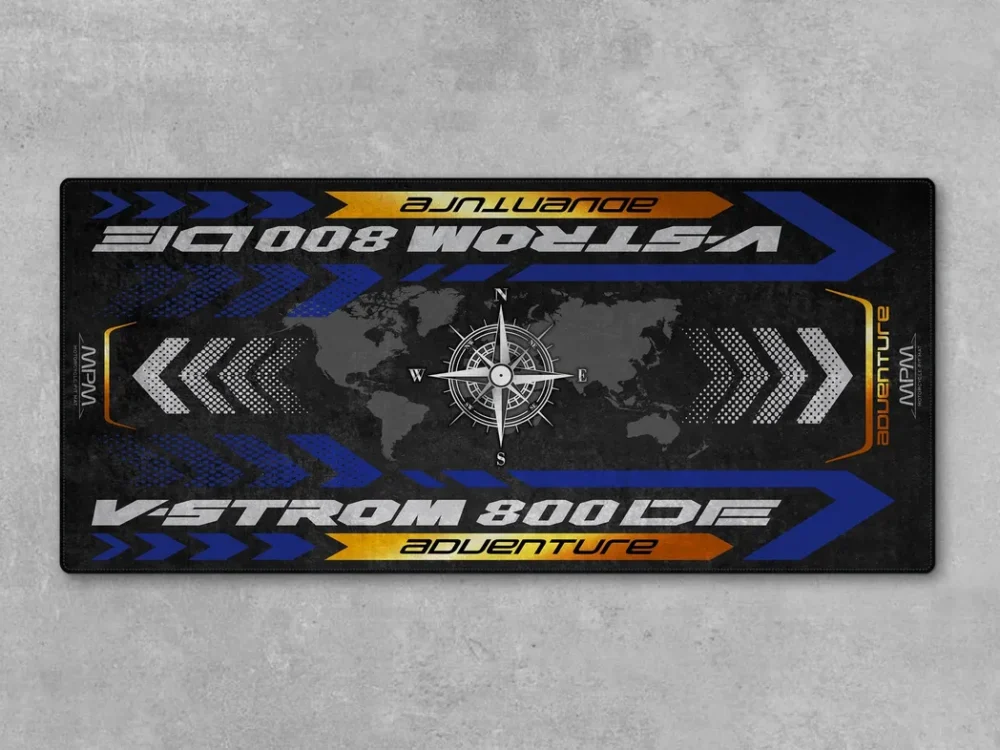 Street Racer Motorcycles Floor Mat, Heavy-Duty Motorcycle Floor Mat CAR493101225632