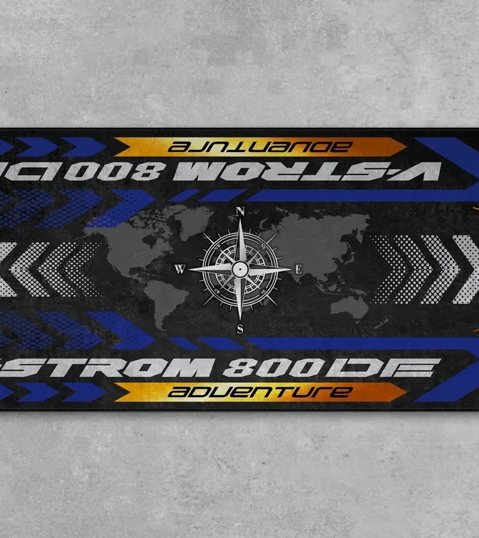 Street Racer Motorcycles Floor Mat, Heavy-Duty Motorcycle Floor Mat CAR493101225632