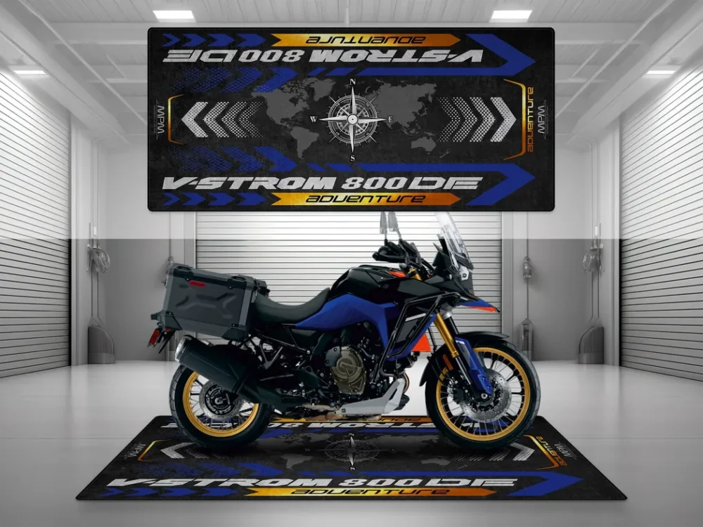 Street Racer Motorcycles Floor Mat, Heavy-Duty Motorcycle Floor Mat CAR493101225632 - Image 2