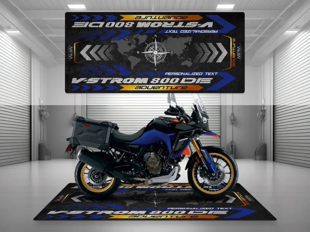 Street Racer Motorcycles Floor Mat, Heavy-Duty Motorcycle Floor Mat CAR493101225632 - Image 3