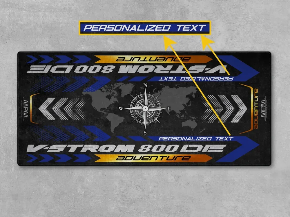 Street Racer Motorcycles Floor Mat, Heavy-Duty Motorcycle Floor Mat CAR493101225632 - Image 5