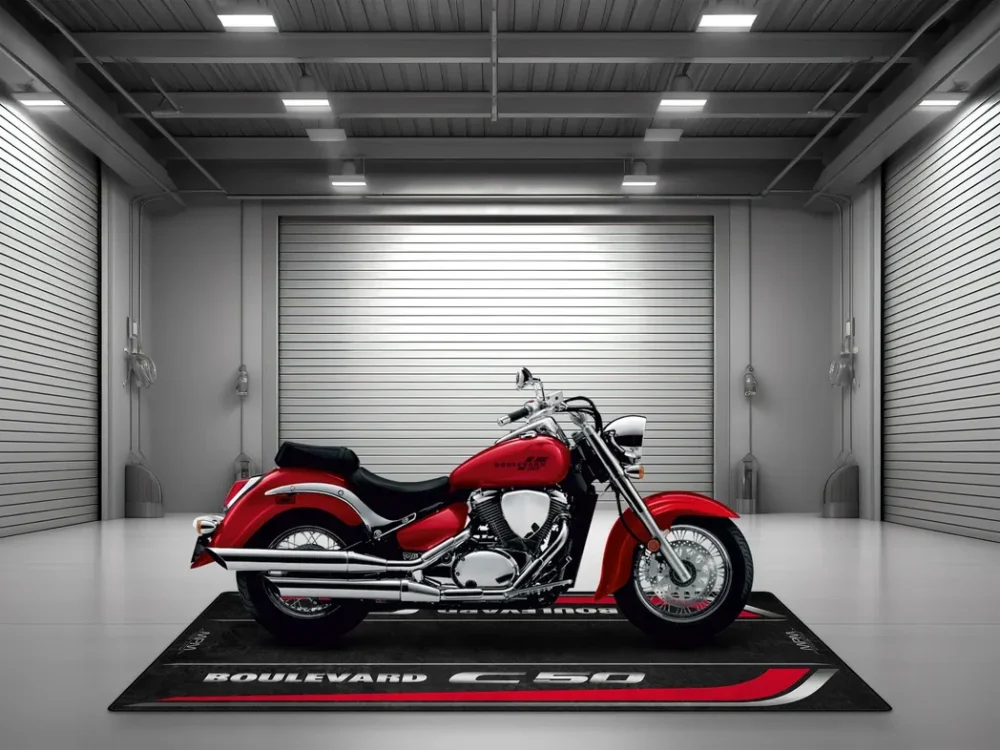 Speed Beast Motorcycles Floor Mat, Custom Name Garage Mat CAR493101225633 - Image 4