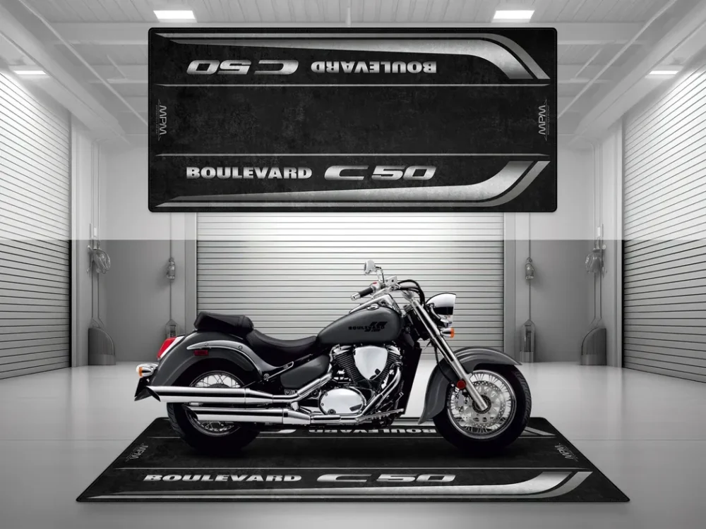 Speed Beast Motorcycles Floor Mat, Custom Name Garage Mat CAR493101225633 - Image 6
