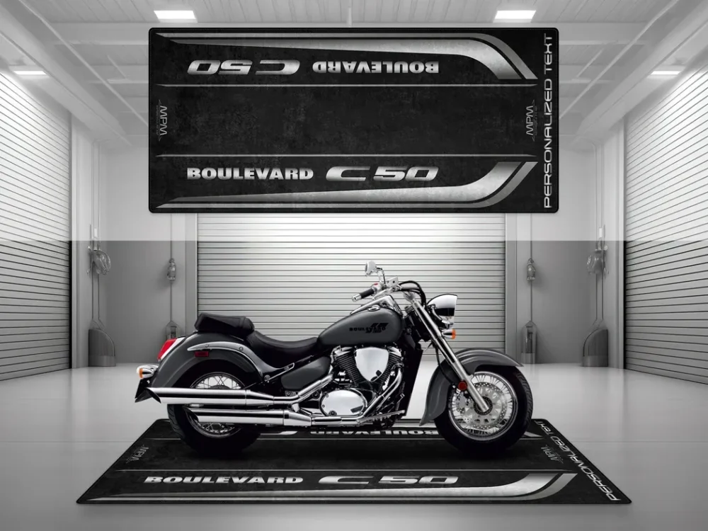 Speed Beast Motorcycles Floor Mat, Custom Name Garage Mat CAR493101225633 - Image 7