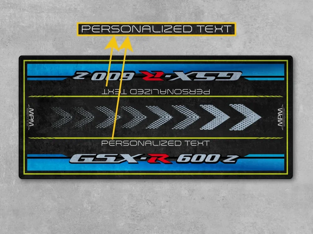 Road Rocket Motorcycles Floor Mat, Motorcycle Floor Protection Mat CAR493101225635 - Image 5