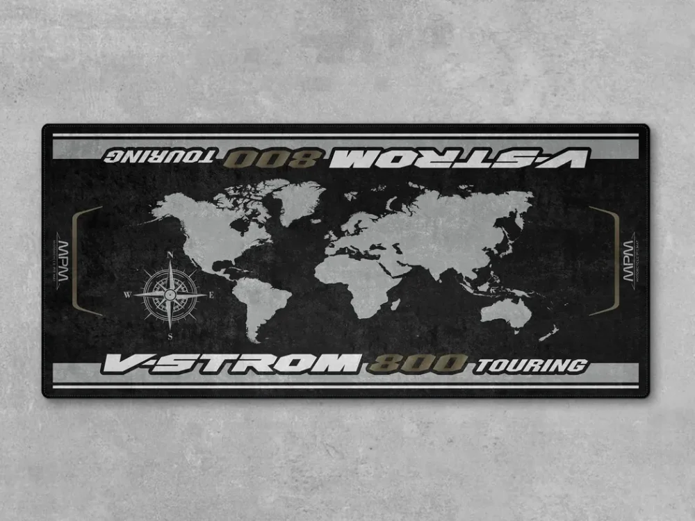 Garage Ride Motorcycles Floor Mat, Motorcycle Workshop Pit Mat CAR493101225638