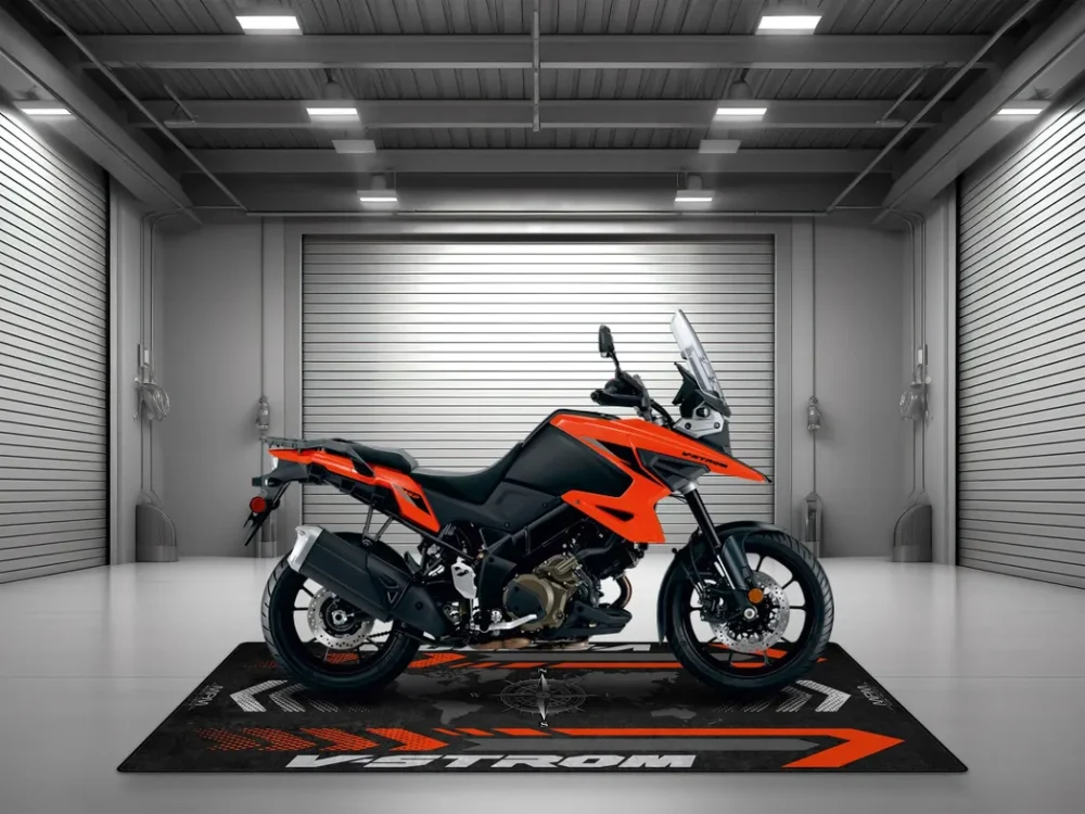 Hand-Built Machine Motorcycles Floor Mat, Custom Rider Garage Mat CAR493101225639 - Image 4