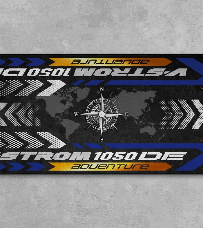 Street Build Motorcycles Floor Mat, Washable Motorcycle Floor Pad CAR493101225640