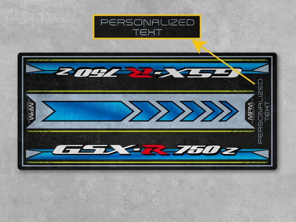 Garage Project Bike Motorcycles Floor Mat, Non-Slip Garage Mat for Riders CAR493101225641 - Image 5