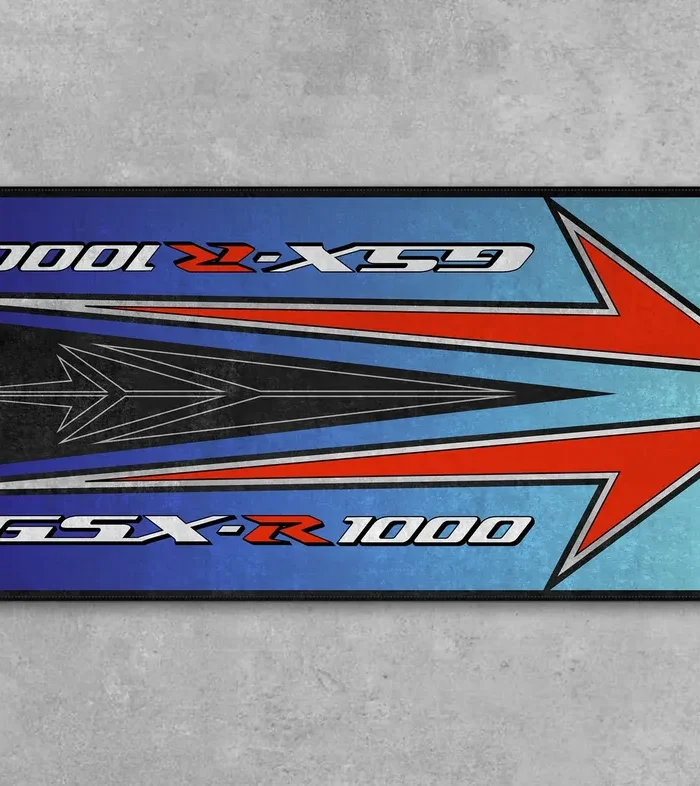 Retro Build Motorcycles Floor Mat, Personalized Biker Garage Accessory CAR493101225643