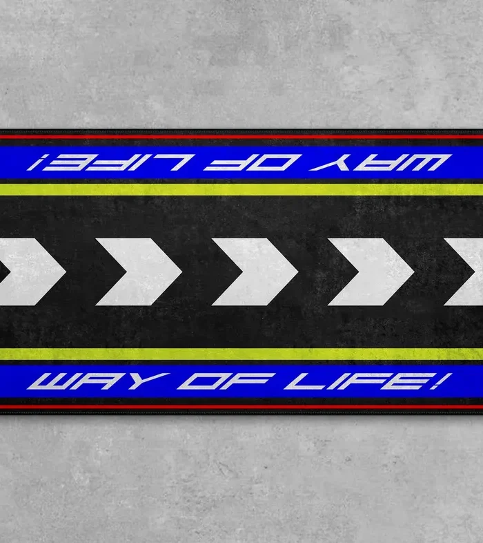 Street-Tuned Bike Motorcycles Floor Mat, Motorcycle Garage Protection Pad CAR493101225645